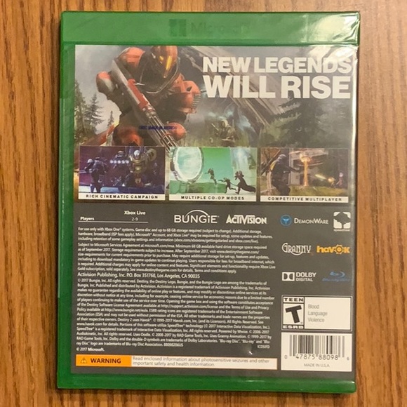 Brand New Destiny 2 for Xbox One - Picture 2 of 2